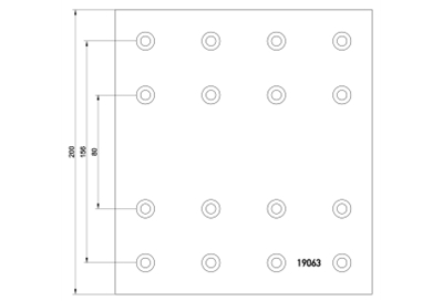 brake lining 19063  19064