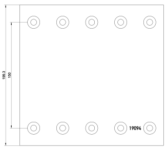 brake lining 19094