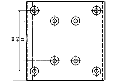 brake lining 19487