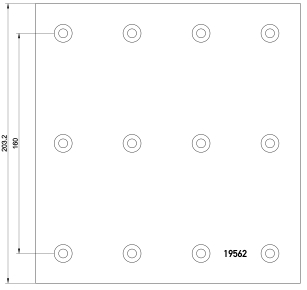 brake lining 19562/563