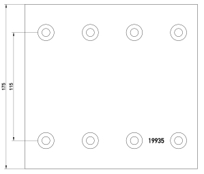 brake lining 19935