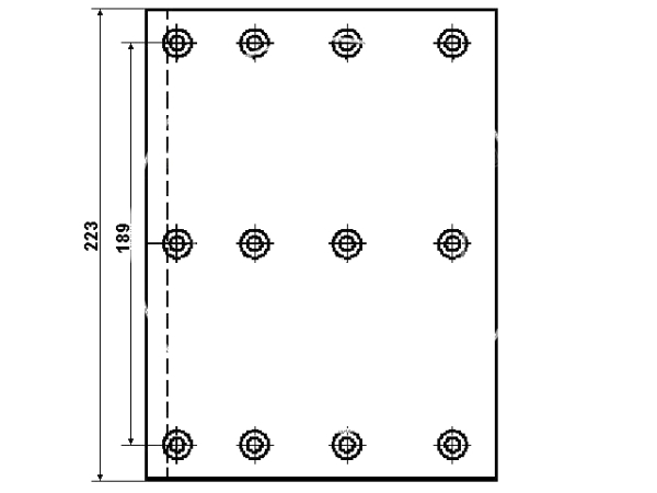 brake lining 19940