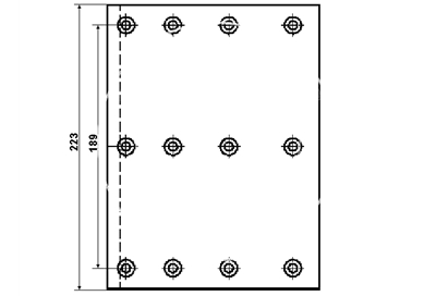 brake lining 19940