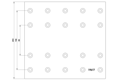 brake lining 19617/911