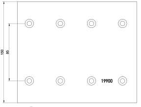brake lining 19900 19901